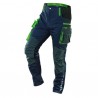 Pantaloni de lucru premium, 62% bumbac, 35% poliester, 3% elastan, mărimea M