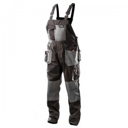 Pantaloni de lucru cu bretele, mărime LD/54