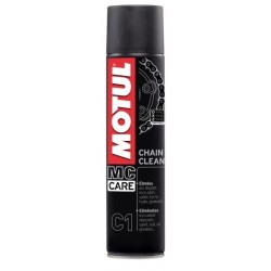 Agent de curățare lanțuri C1 Chain Clean 400 ml / ATV-uri motociclete karturi / Motul