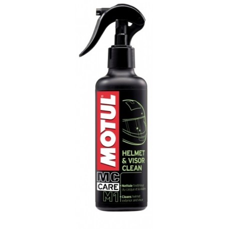 Soluție pentru curățarea căștii și vizorului Motul 250ml M1 Helmet Visor Clean