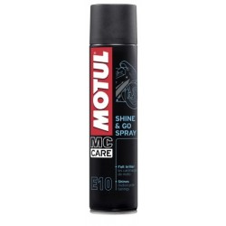 Spray Motul E10 Shine & Go 400 ml / Motociclete