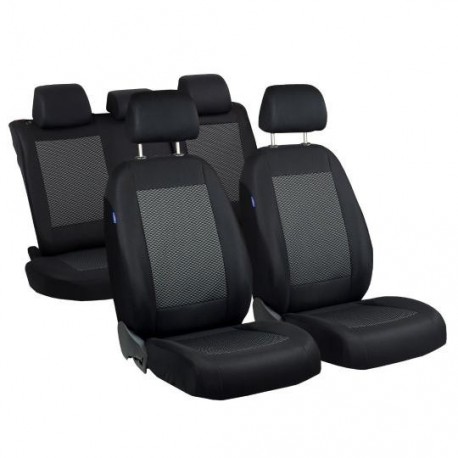 Huse auto pentru scaune universale - triunghiuri mici 3D - set complet