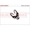 Suport conductă frână pentru diametru conductă 1 x 1/4 / 6 mm
