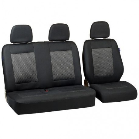 Huse auto universale pentru scaune - triunghiuri mici 3D - autoutilitare