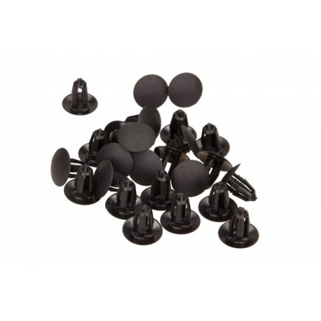 Cleme pentru tapițerie / panouri laterale negru Ford Fiesta 95- / Transit 94-00 (25 buc.) 6725950