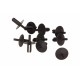 Cui expansibil 5,8 mm bare de protecție / capace BMW Seria 3 E36 E46 / Seria 5 E34 / X5 E53 (set 10 buc.) 51111944537