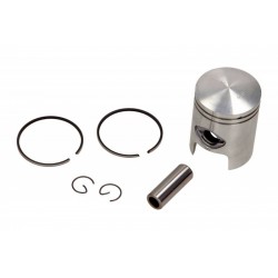 Piston motocicletă. Gilera/Piaggio 50cc 40,8mm set (segmenți, bolt, siguranțe, piston) 21 000 0018