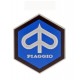 Emblema moto Piaggio 42 mm 14 272 0110