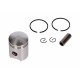 Piston motocicletă Piaggio Vespa 50cc 39mm 122740 set (inele, bolt, siguranțe, piston) 21 000 0529