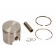 Piston motocicletă Piaggio Vespa-Ape 85cc 50,8mm set (inele, bolt, siguranțe, piston) 11 000 0278