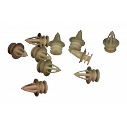 Cleme tapițerie / uși / panouri laterale Ford Focus 1998-2010 (set 10 bucăți) 1070107