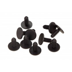 Cleme pentru tapițerie / aripi interioare / bord Peugeot / Citroën negru (10 bucăți) 699295