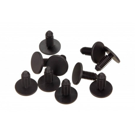 Cleme pentru tapițerie / aripi interioare / bord Peugeot / Citroën negru (10 bucăți) 699295