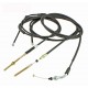 Cablu frână spate motocicletă Peugeot Speedfight 50-100cc 736927-739589 16 355 5880
