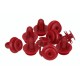 Clips universal pentru tapițerie (set de 10 bucăți)