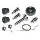 Role pentru balamaua inferioară Citroën Berlingo I 1996-2011, Peugeot Partner I 1996-2015 set 903438