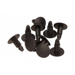 Clipsuri pentru tapițerie / portbagaj / mochetă negru Honda / Hyundai / Lexus / Subaru / Suzuki / Toyota / Daewoo (10 buc.)