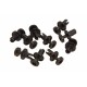 Diblă de expansiune 5,8 mm pentru praguri / hayon / tapițerie Citroën / Dacia / Peugeot / Renault (10 buc.) 6555LE