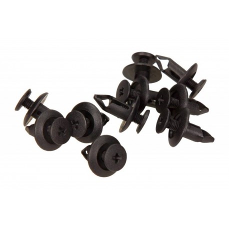 Coliere de fixare aripi / apărătoare motor Mitsubishi Carisma 1995-2004 / Colt 1996-2004 / Lancer 1995-2000 (10 buc.) MB344728