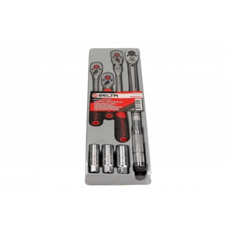 Set de butoane cu cheie dinamometrică 7 buc, modul 1/3 SE30712