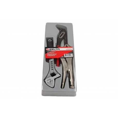 Set clești reglabil 3 buc, 250 mm SE5038