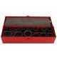 Set de chei tubulare de impact 1/2, 15 piese, 10-32 mm SE94515S