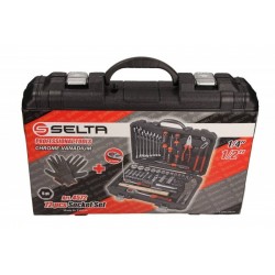Set de scule 1/4 și 1/2, 72 piese SE4572