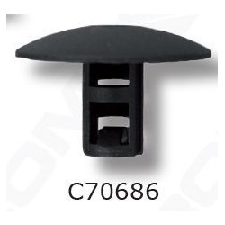Clipsă montabilă Renault, Dacia (pachet de 10 bucăți) 7703081127