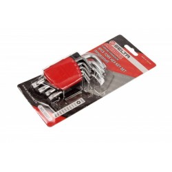 Set de chei imbus Torx Security, cu suport, 9 bucăți, TS10-TS50 SE1009T