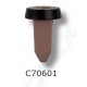 Clema de fixare a suportului de bara spate. Audi, VW, Seat (10 buc) 6407272