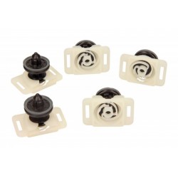 Clipsuri tapițerie / panouri laterale / uși VW Caddy 04- / Eos / Golf V VI / Jetta 05-10 / Passat B6 / Polo 01-09 (set 5 bucăți)