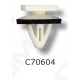 Cleme pentru ornamentele hayonului Hyundai (set de 10 bucăți) 809240C2