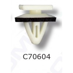 Cleme pentru ornamentele hayonului Hyundai (set de 10 bucăți) 809240C2