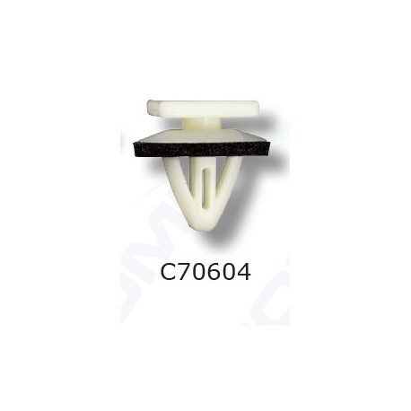 Cleme pentru ornamentele hayonului Hyundai (set de 10 bucăți) 809240C2