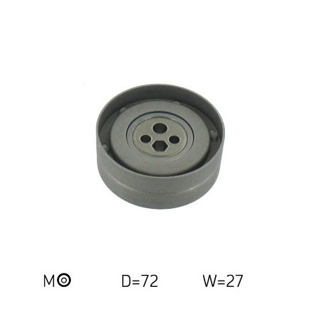 Rolă întinzător curea distribuție Volkswagen V6 2.6/2.8 1995- V55419