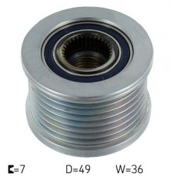 Piesă de curea alternator Renault OAP7110
