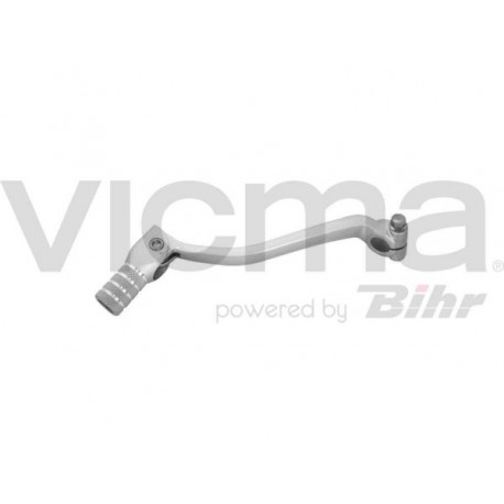 Levier schimbător viteze motocicletă Kawasaki metal gri mat