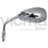 Oglindă auto universală filet M10/125 cromată stânga