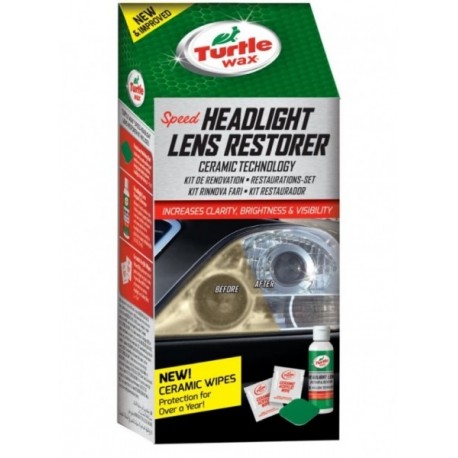 Set de renovare faruri auto / Turtle Wax Green Line