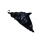 Far cromat Citroen C3 II 11.09- Stânga 967381498002