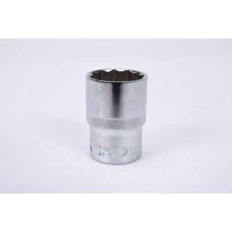 Tubulară 1/2 21 mm 12-colțuri scurtă YT1283