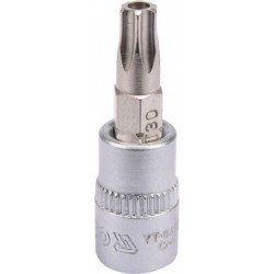Cheie Torx cu știft 1/4 T30 lungime 37 mm YT04306