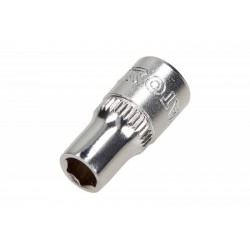 Cheie tubulară 1/4 6 mm x 25 mm hexagonală scurtă YT1405