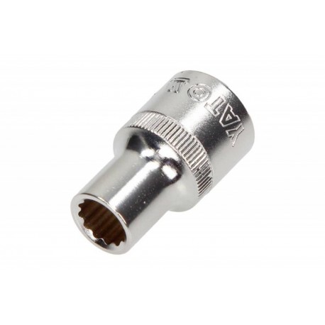 Cheie tubulară 1/2 10 mm x 38 mm 12 puncte CV scurtă YT1272