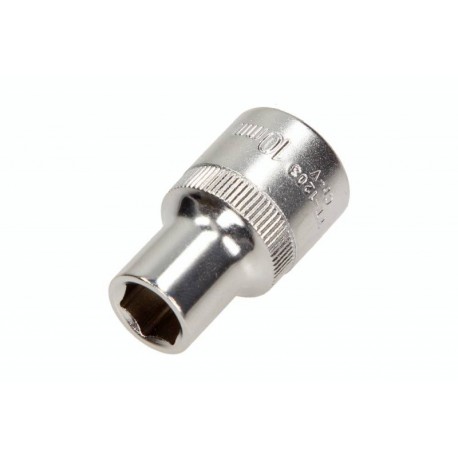 Cheie tubulară 1/2 10 mm x 38 mm hexagonală scurtă CV YT1203
