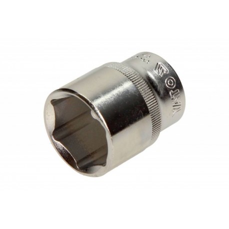 Cheie tubulară 1/2 27 mm hexagonală scurtă YT1218