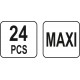 Set siguranțe Maxi, 24 buc. YT83140