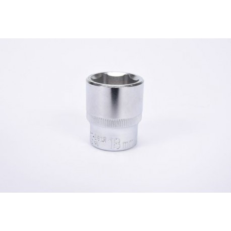 Cheie tubulară 3/8 18 mm hexagonală scurtă YT3813
