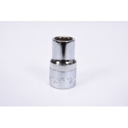 Cheie tubulară 1/2 12 mm x 38 mm 12 colțuri scurtă YT1274