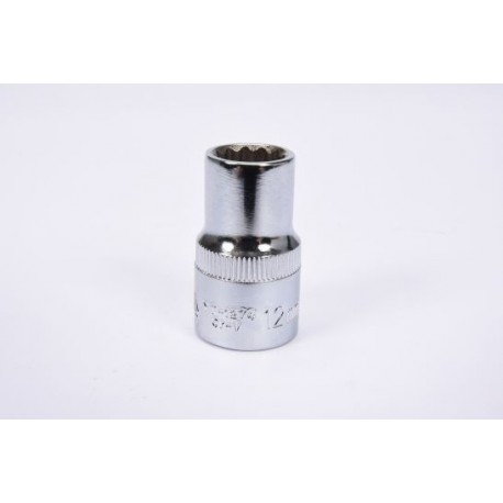 Cheie tubulară 1/2 12 mm x 38 mm 12 colțuri scurtă YT1274